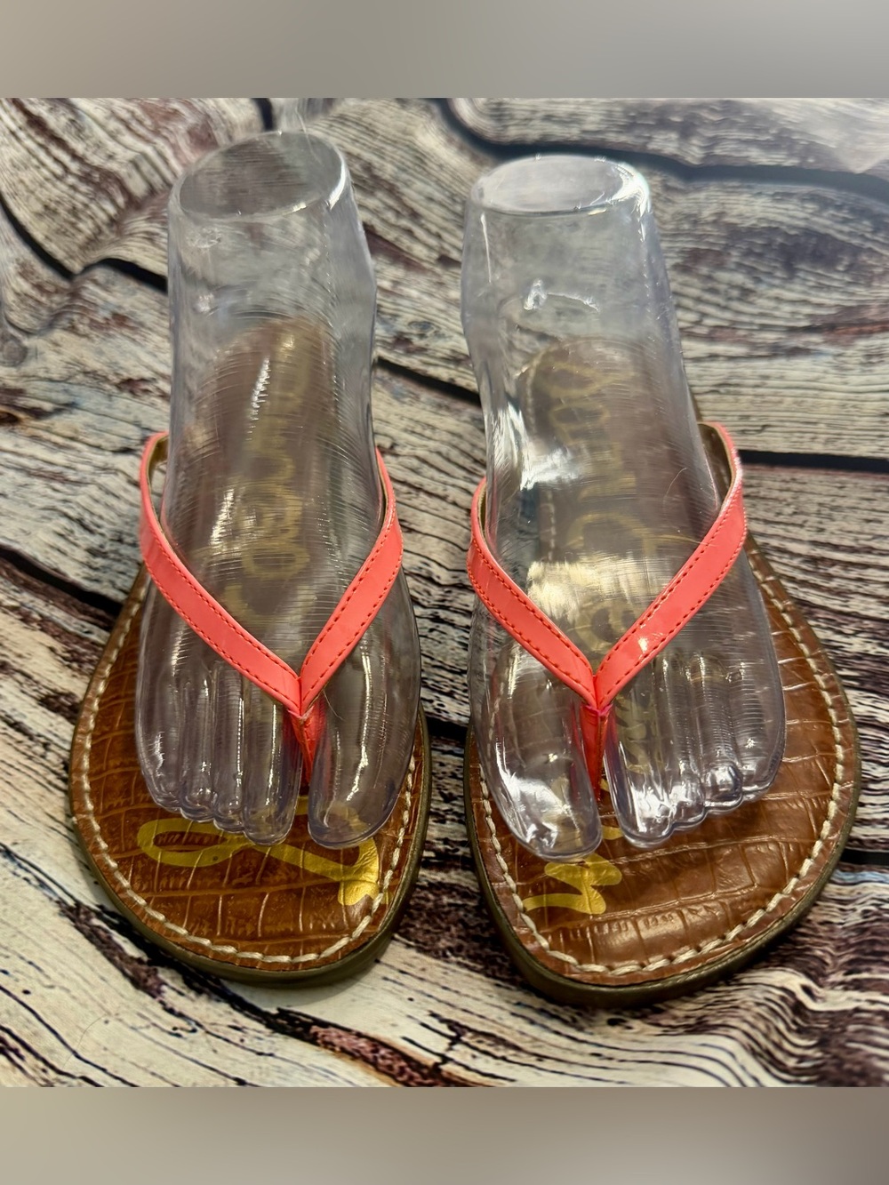 NWOB AUTHENTIC SAM EDELMAN GRACIE FLIP FLOPS